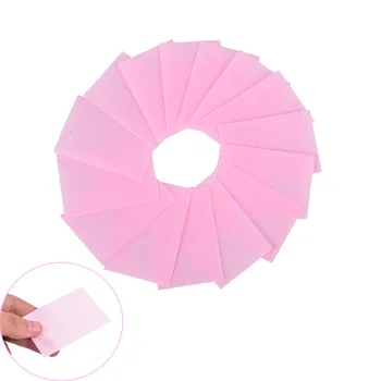 100Pcs Fnugfri Pink Farve Servietter Alle Til Manicure Neglelak Remover Pads Papir Søm Cutton Puder, Manicure, Pedicure Gel Værktøj