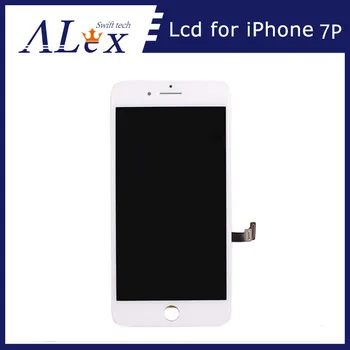 10stk/MASSE top kvalitet LCD-til iPhone 7PLUS LCD-Display-Glas Linse Touch Screen Digitizer Assembly Reservedele TIL 7p