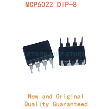 10STK MCP6022-i/P DIP8 MCP6022 I/S DIP-8 DIP nye og originale IC Chipset