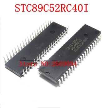 10STK STC89C52RC DIP STC89C52RC-40I-PDIP40 DIP40 STC89C52RC-40I 89C52RC Ny, Original