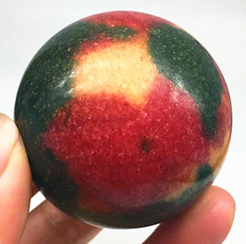 180-200 gram naturlig kvarts krystal rainbow ball hjem dekoration
