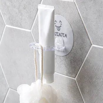 1stk Multifunktions-Shaver tandbørste Dispenser Badeværelse Arrangør vægmonteret tandbørsteholder Badeværelse Tilbehør