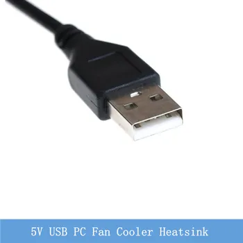 2019 NYE 5V USB-Stik PC-Fan Cooler køleplade Udstødning CPU Køling Udskiftning af Ventilator 50*50*10 mm Ventilator hastighed 4500RPM Turmera ma10