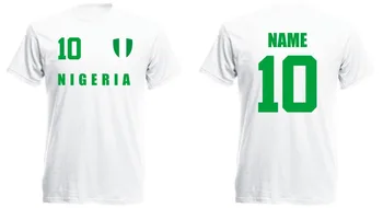 2019 Sommer Bomuld Til Mænd, Nigeria Fodboldspiller 2019 Kinder T-Shirt Trikot Se Fodboldspiller+ Inkl.Druck Navn +Nr Soccers T-Shirt