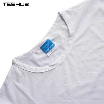 2019 TEEHUB Mænds Mode Record Solnedgang Trykt kortærmet T-Shirt Hipster O-neck Design Toppe Cool Tee Desgin