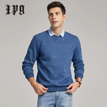 2020 Ipg Nye Mode Mænds Sweatshirts Skjorte Krave Mænd Casual Tykkere Foråret Efteråret Sweatshirt Mærke Overdele Homme 15469