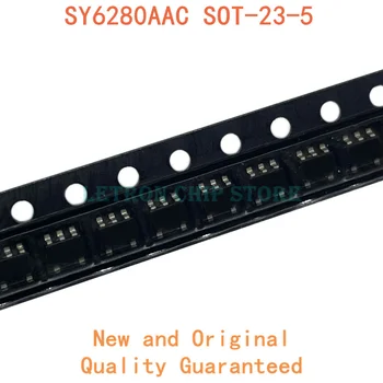 20PCS SY6280AAC SOT-23-5 CO SOT23-5 SMD Transistor nyt og originalt IC Chipset