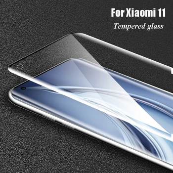 2in1 Buet Hærdet Glas Skærm Protektor & Kamera Linse Glas Film for Xiaomi11 Beskyttere til Xiaomi 11