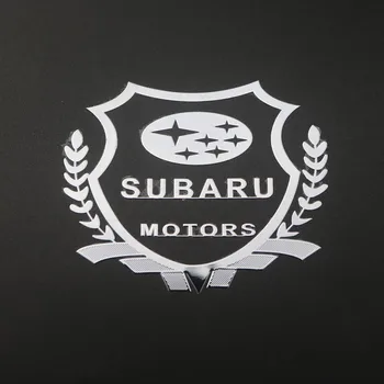 2stk Fremragende 3D-metal bil mærkat Logo Badge tilfældet For Subaru Impreza WRX Skovfoged Tribeca XV BRZ Bil Styling