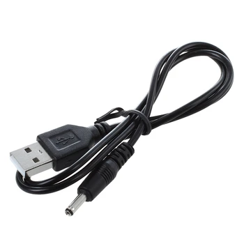3,5 mm x 1,3 mm Sort USB-Kablet, Føre Oplader Ledning Strømforsyning