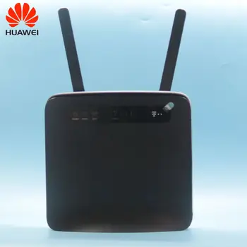 4G-Ulåst Modem Huawei E5186 E5186s-22a 4G CAT6 LTE WIFI Router 300Mbps CPE Trådløse Gateway Hotspot med 2stk 4G Antenne