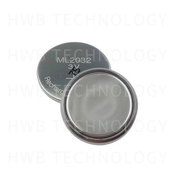 5PCS/MASSE Nye Originale ML2032 3V Genopladeligt lithium batteri knap celle knap batterier (ML2032)