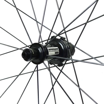700C Carbon Hjulsæt Clincher 50mm Carbon cykelhjul slangeløse Road Bike Hjul Basalt Bremsning lige trække hubs DT talte