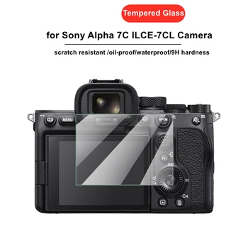 A7c Hærdet Glas Protector Guard Cover til Sony Alpha 7C ILCE-7CL A7C A7CL Kameraets LCD-Skærm Beskyttende Film Beskyttelse