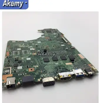 Akemy X455LA bundkort Til Asus X455L X455LJ X455LN X455LD A455L F455L K455L Laptop bundkort 4G RAm, I5-4210U EDP/LVDS X455LAB