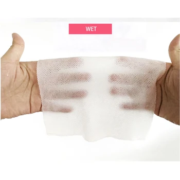 Bærbare Multi-purpose Bomuld Disponibel Ansigt Håndklæde Våd Tør Dual-use Udrensning Håndklæde Blødt Håndklæde For at Rejse