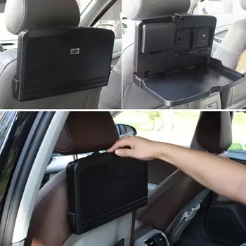 Car Seat Back Computer Bord Bil Bordet, Spise-Plade Bil, Kopholder Sammenklappelig Beslag Mobiltelefonholder
