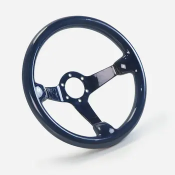 Car-styling Universel Pasform Dyb Skål Type Blue Rat (335mm diameter, deep omkring 60mm, 6 bolte 70mm PCD
