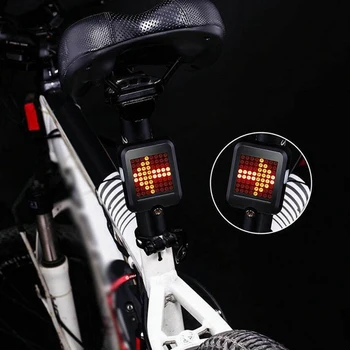 Cykel blinklys, Lys USB-Genopladelige Bageste Lys Vandtæt Cykel baglygte til Mountain Road Cykel, Scooter