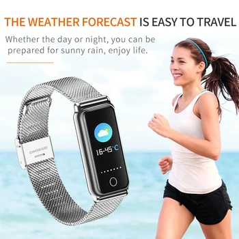 Dame Smart Ur til Kvinder-Armbånd pulsmåler Fitness Tracker S3 Bluetooth IP67 Vandtæt Smart Armbånd til Android, IOS