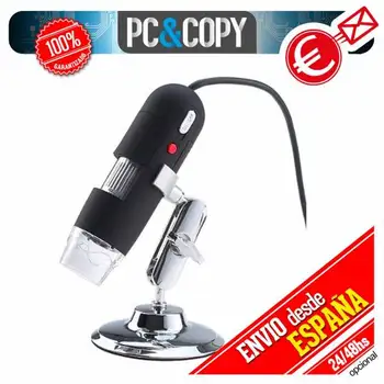 Digitalt mikroskop USB-bærbare 2MP 40x -1000x8 LED justerbar endoskop + stand
