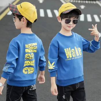 Drenge efteråret sweater 2020 nye udenlandske stil børns store drenge toppe koreansk stil smuk sport tidevandet