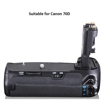 DSLR Kameraet Vertikalt batterigreb for Canon 70D