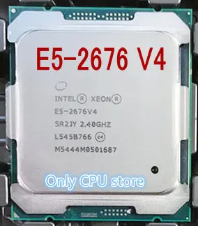 E5-2676 V4 Oprindelige Intel Xeon E5-2676V4 CPU 2.40 GHz-16-Core E5 2676 V4 processor