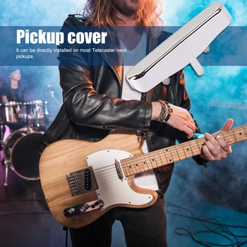 El-Guitar Metal Messing Neck Pickup Cover til Telecaster Erstatte Dele Til Telecaster Erstatte Dele Messing Neck Pickup