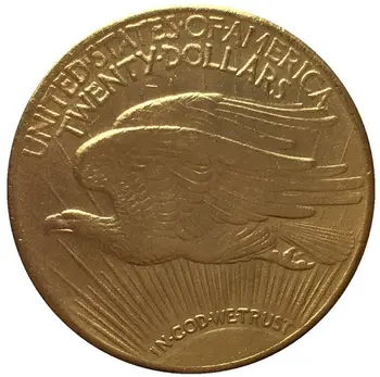 Engros Replika 1932 $20 St. Gaudens Mønt Kopi coper fremstilling af guld-forgyldt