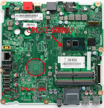 For Lenovo AIO300-23ISU Integreret bundkort CPU i3-6006 DPK/INGEN DPK FRU 01GJ258 01GJ257