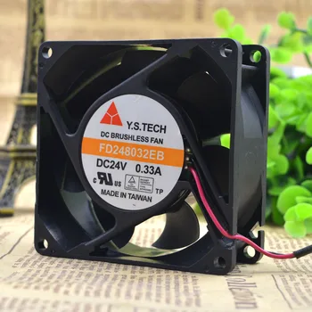 Free Delivery.FD248032EB 8032 24 v 0.33 A cooling fan fan by the server