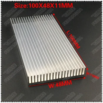 (Gratis forsendelse )1stk elektroniske radiator varmeledning køleplade chip hukommelse radiator 100X48X11MM
