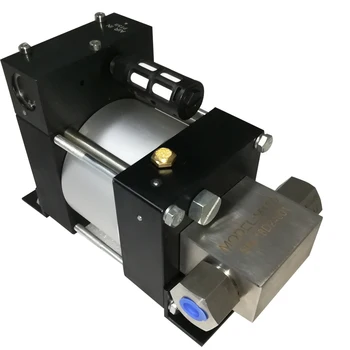 Gratis forsendelse Model :M130 130:1 tryk forholdet 600-1000 Bar Mini luftdrevne højtryks hydrauliske test pumpe