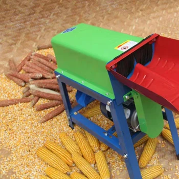 Gård El-Majs Sheller Nye Maskine i rustfrit stål friske majs sheller maskine majs forarbejdning maskine