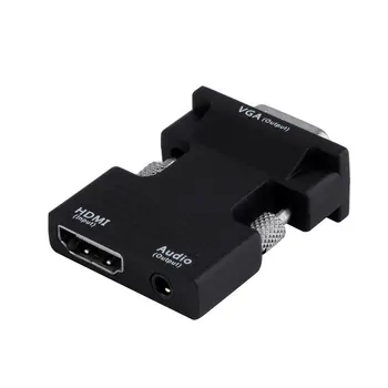 HDMI hun til VGA Mandlige Converter Adapter Understøtter 1080P Signal Output nye ankomst Hot Fremme Drop Shipping