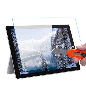 Hærdet Glas skærm protektor til Microsoft Surface 3 Pro 3 Pro 1 2 4 Pro 5 6 7 X Dække Bunden bevis Film Skærm Beskyttelses