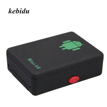 Kebidu Mini A8 GSM/GPRS Tracker Global Real Tid GSM GPRS Tracking Enhed Med SOS Knap for Biler med Børn, Ældste Kæledyr Ingen GPS