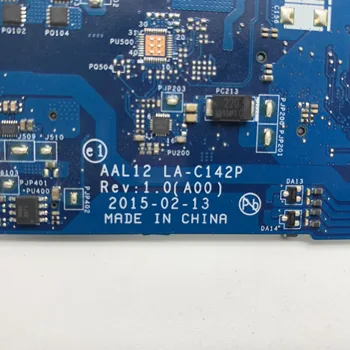 KEFU LA-C142PMotherboard Til DELL Inspiron 15 5455 5555 Laptop Bundkort AAL12 LA-C142P A8-7410U CPU arbejde oprindelige Test