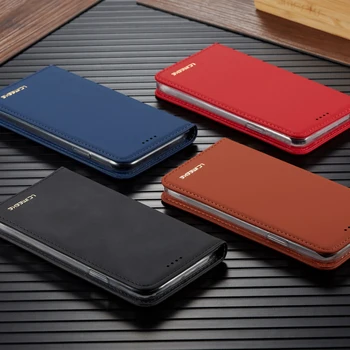 Luksus Læder Flip S20 Ultra taske Til Samsung Galaxy S10 S20 E S9 S8 Note 10 9 8 Plus Wallet-Kortholderen Mode PU-Phone Cover