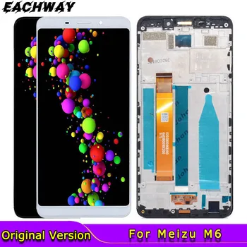 Meizu M6 LCD-Skærm Touch screen Digitizer M711H M711M M711Q M6T LCD-M811Q For MEIZU M6S LCD-6T M712H M712Q Skærm Med Ramme