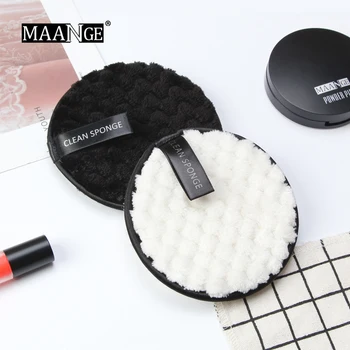 Microfiber Klud Remover Pads Ansigt Udrensning Håndklæde Genbruges Udrensning Makeup Svamp Dobbelt Lag Nail Art Rengøring Tør Værktøjer