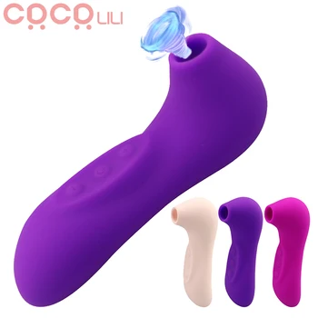 Mini Clit Sucker Vibrator Mundtlig Slikke Fisse Tungen Vibrerende Brystvorte Suger Blowjobs Klitoris Stimulator Voksen Kvinde, Sex Legetøj