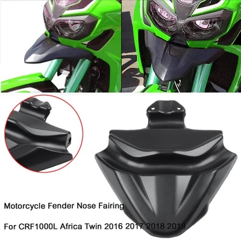 Motorcykel Foran Hjulet Hugger Fender Næse Fairing Næb Udvidelse Cowl Protektor for Honda CRF1000L Africa Twin -2019