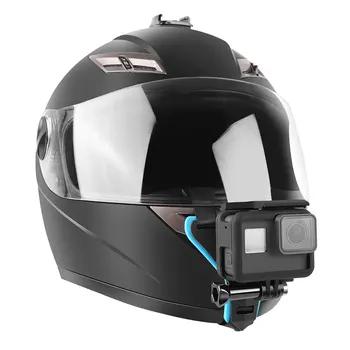 Motorcykel Hjelm Hage Mount Adapter Helmet Front Fast Mount Beslag til Gopro Hero 7 5 Action Kamera Tilbehør 10cmx10cmx9cm