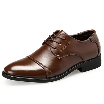 Mænd bryllup sko i microfiber læder formel virksomhed, spidse tå, for at mennesket kjole sko mænds oxford lejligheder ert5