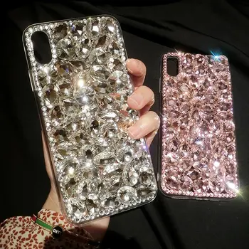 Nye Diamant Glitter Tilfældet For Samsung Galaxy J4 J6 Plus J8 J2 Pro 2018 J3 J5 J7 Core Prime 2016 2017 Tilfælde Dække Telefon Tasker