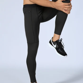 Nye Tynde Joggingbukser Til Mænd Kompression Bukser Mode Solid Legging Løbere 3D Bodybuilding Bukser som er Elastiske Bukser 7 Farver