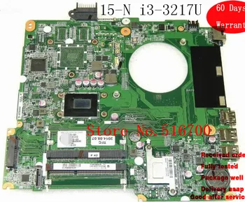 Placa base For HP 15 15T 15-N 15T-N HM76 med i3-3217U Bundkort 737982-501 737982-001 Testet