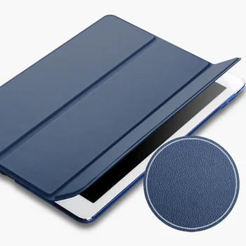 Sag til 2017 iPad Pro 12.9 tommer , Jvomk Juhuu Farve Ultra Slim PU læder Smart Cover Tilfælde Magnet vågne op søvn